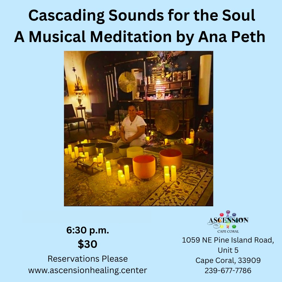 Cascading Sounds for the Soul - A Musical Meditation by Ana Peth | February 23