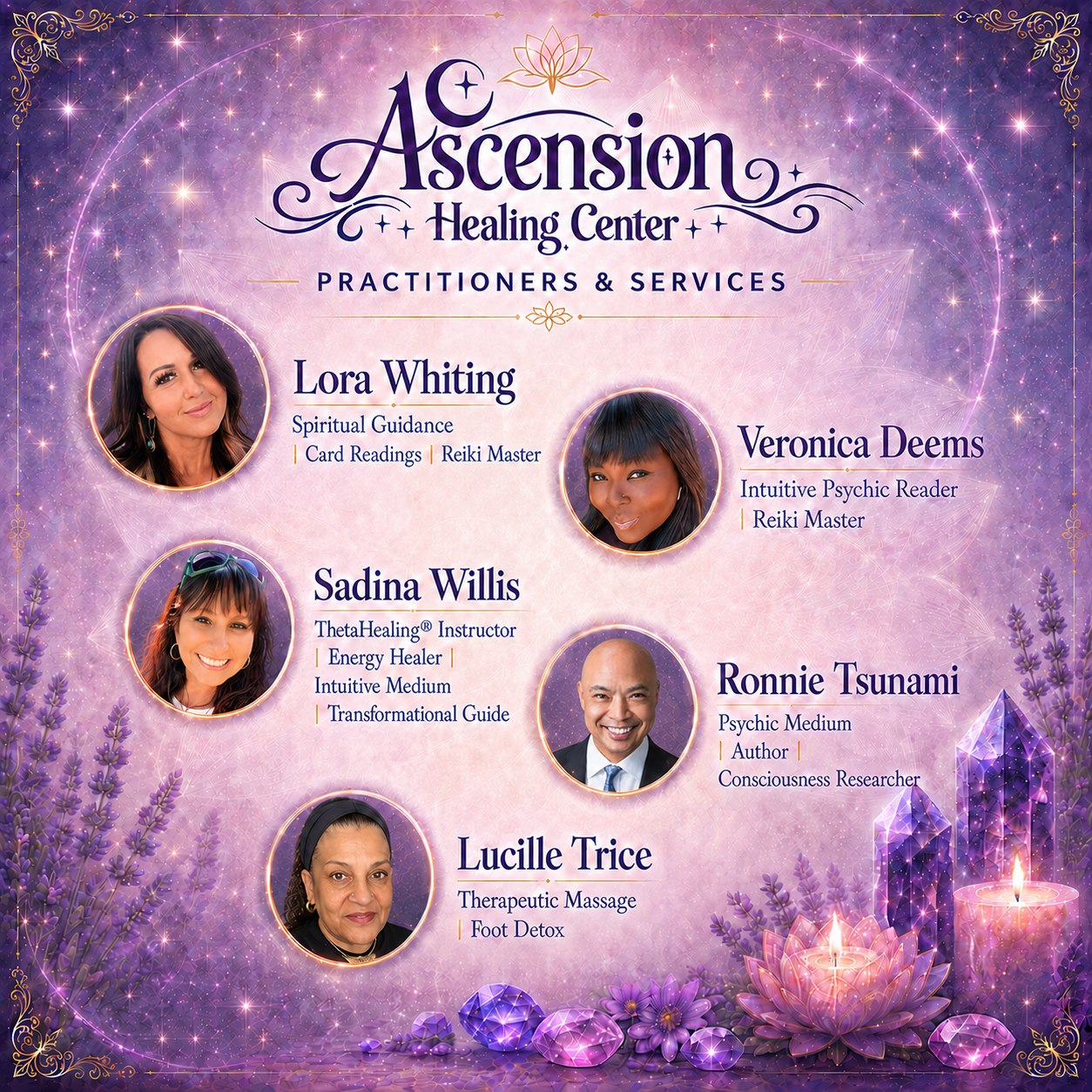 Private Sessions with our Ascension Practitioners
