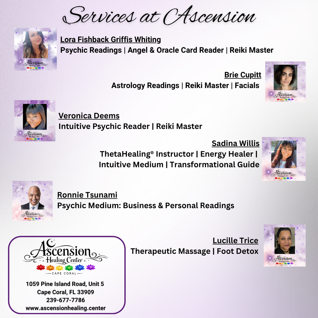 Private Sessions with our Ascension Practitioners