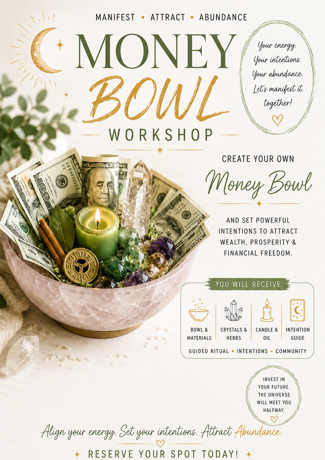 Money Bowl Workshop | July 31