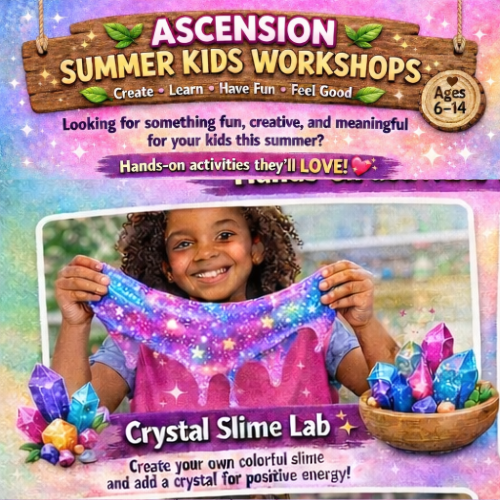 Crystal Slime Lab - Summer Workshop | Week 1