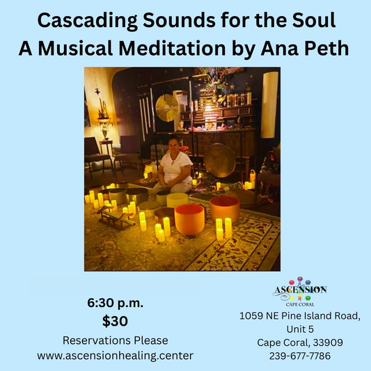 Cascading Sounds for the Soul - A Musical Meditation by Ana Peth | February 23