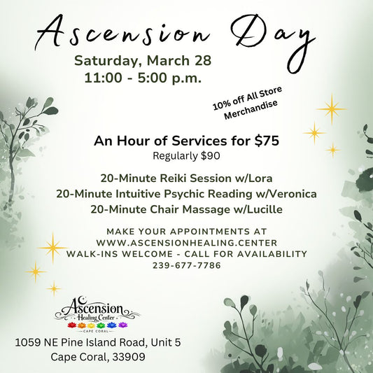 Ascension Day! March 28