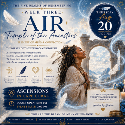 The Five Realms of Remembering - Air, Ancestral Remembrance | August 20
