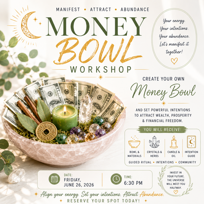 Money Bowl Workshop | June 26