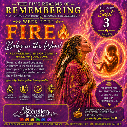 Fire, Baby in the Womb | The Five Realms of Remembering  | September 3