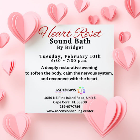 Heart Reset Sound Bath w/Bridget | February 10