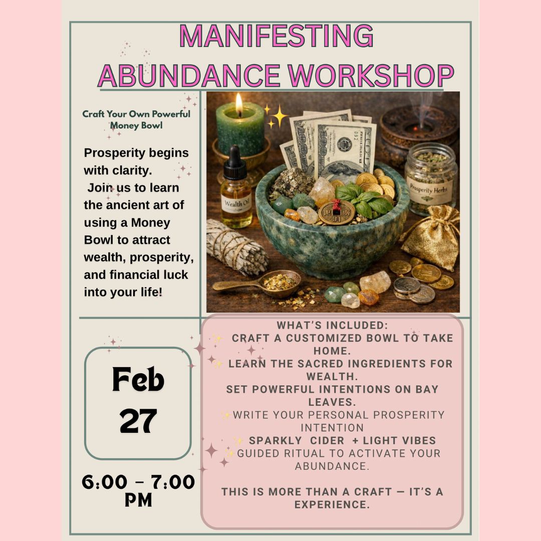 Manifesting Abundance Workshop | February 27