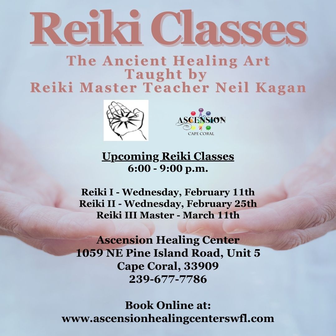 Reiki II Class at Ascension | February 25